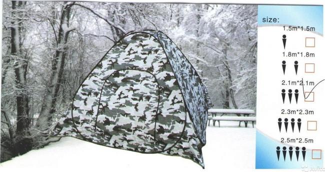 Палатка из гретты