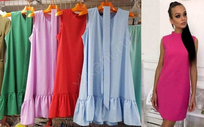 Из ткани лайт шьют легкие платья