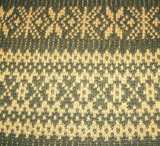 Жаккард двухфонтурный