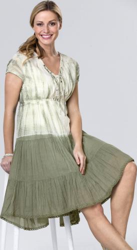 Костюм из жатки