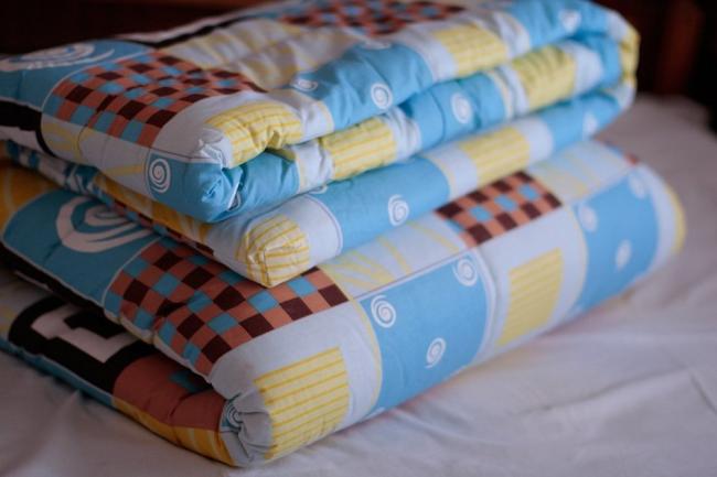 В хлопковом чехле