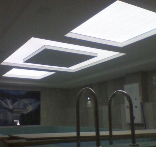 Подсветка в темном помещении