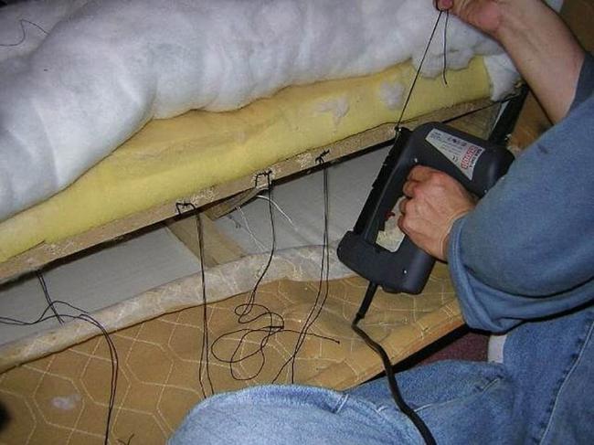 Снятие обивки