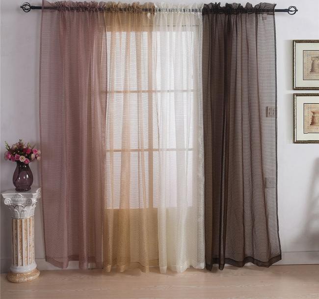 Тюль-сетка в интерьере