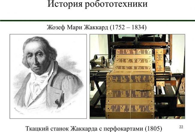 Жозеф Жаккард и его станок