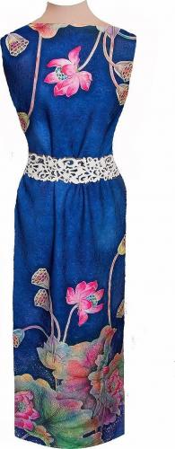 Платье из стрейч-жаккарда